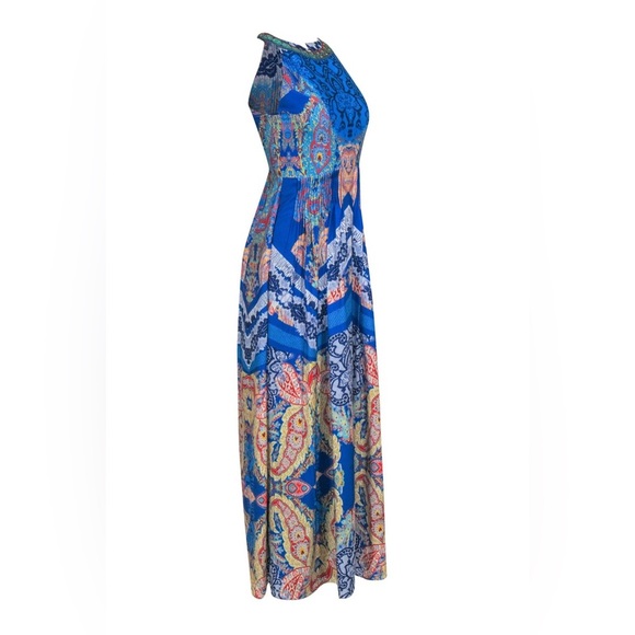 Anthropologie Ranna Gill Boteh Maxi Dress Paisley - Picture 2 of 10